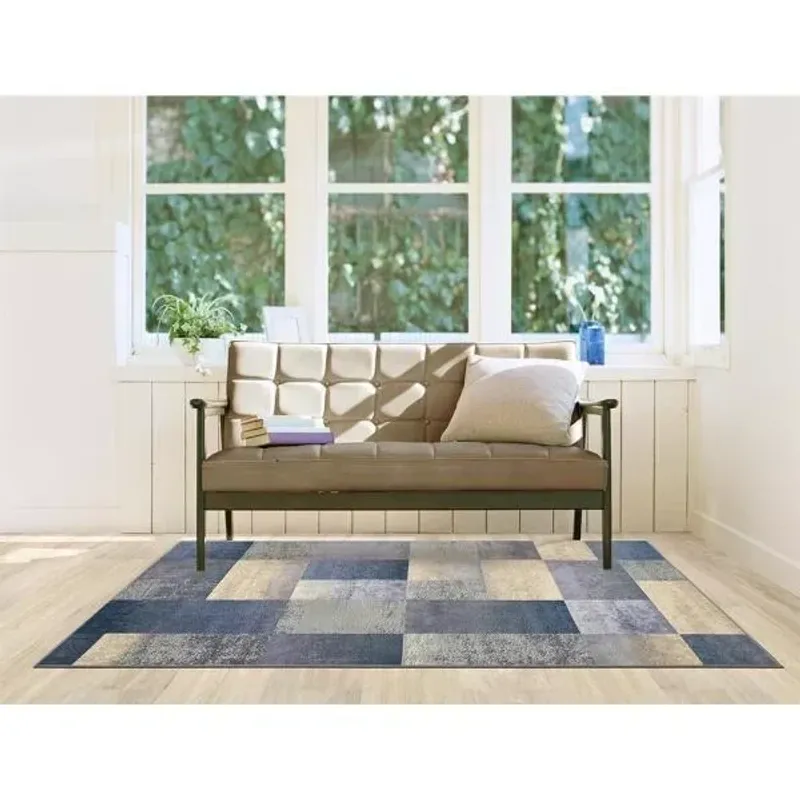Tapete Supreme Quadros geométrico 200 x 150 cm