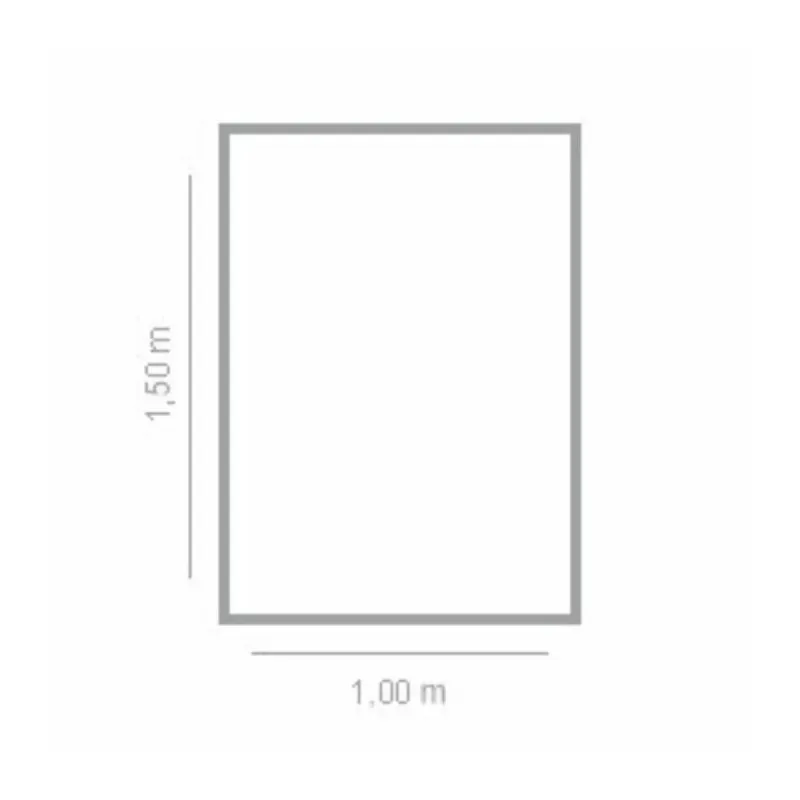 Tapete Gardenia 100 x 150 cm azul