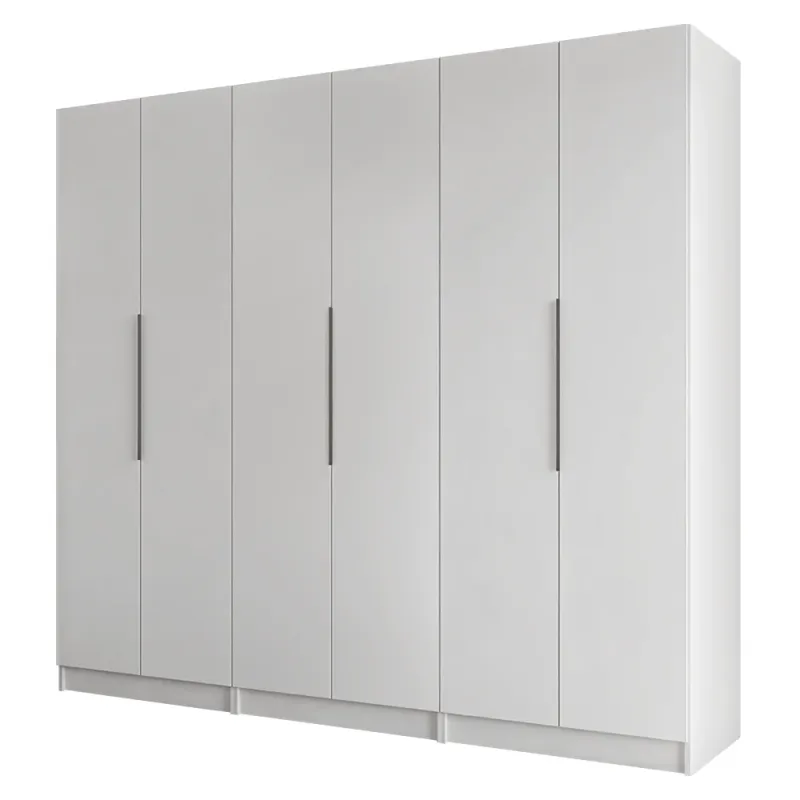 Guarda-roupa Neo 6 portas e 6 gavetas branco