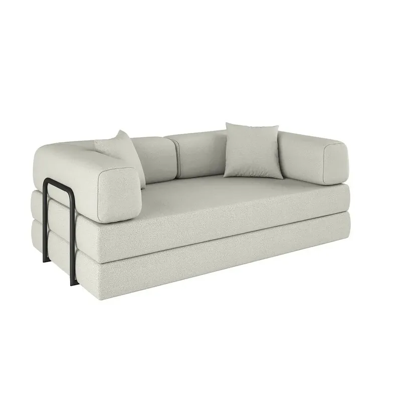 Sofá-cama Compact Air casal off-white