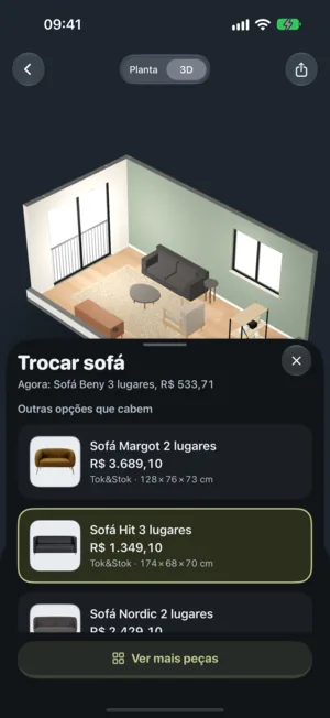 Outras opções que cabem no mesmo lugar, para trocar uma peça