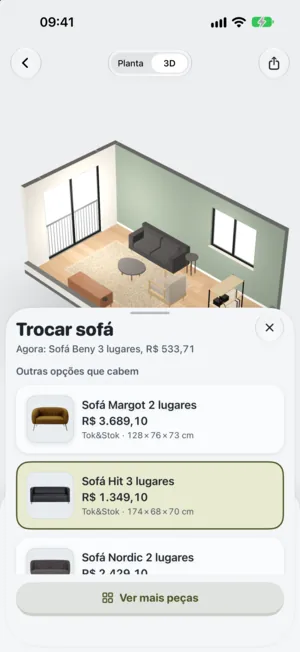 Outras opções que cabem no mesmo lugar, para trocar uma peça